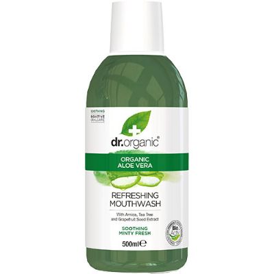 Mundskyl Aloe Vera Dr. Organic 500 ml