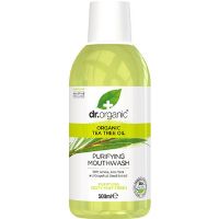 Mundskyl Tea Tree Dr. Organic 500 ml