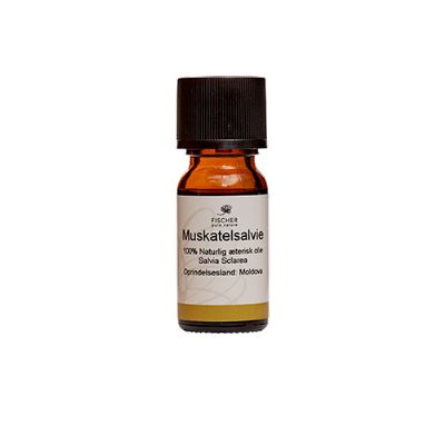 Muskatelsalvieolie æterisk 10 ml
