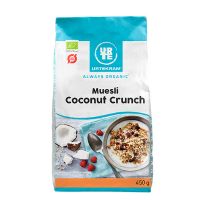 Mysli coconut crunch økologisk 450 g