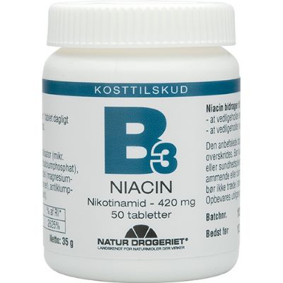 Niacin (nikotinamid) 420 mg 50 tab
