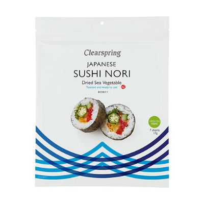 Nori sushi plader ristet 17 g