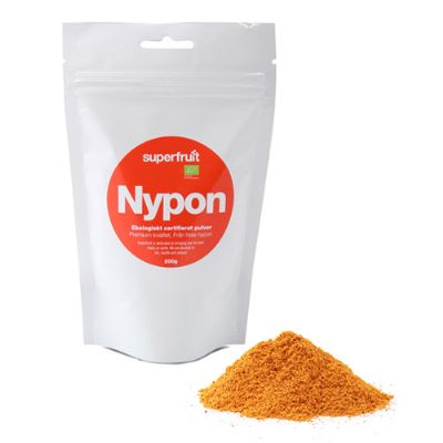 Nypon pulver økologisk Superfruit 200 g