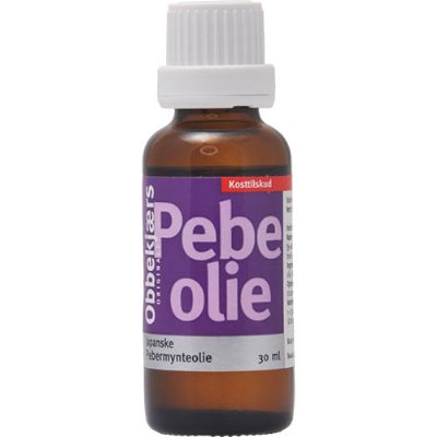 Obbekjærs Pebermynte olie 30 ml