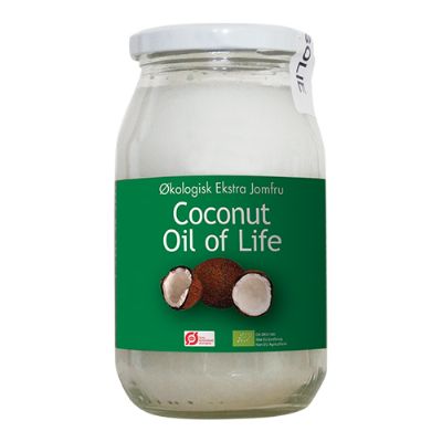 Oil of life Kokosolie ren økologisk 500 ml