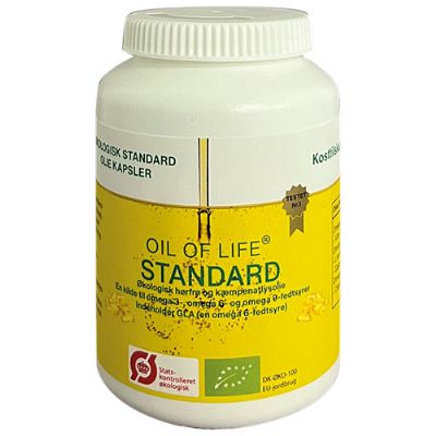 Oil of life Stand. Olie kap økologisk 120 kap