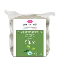 Oliven sæbe 3 x 150 gr. Emma Noel 450 g