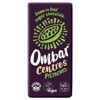 Ombar Pistacie raw chokolade økologisk 35 g