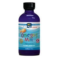 Omega 3 mini m. jordbærsmag 119 ml