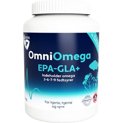 OmniOmega EPA-GLA Holdbarhed 28.08.25 60 kap
