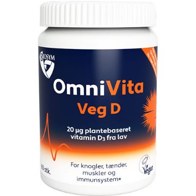 OmniVita Veg D 60 kap