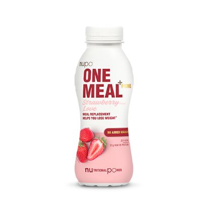 Nupo One meal prime shake jordbær 330 ml