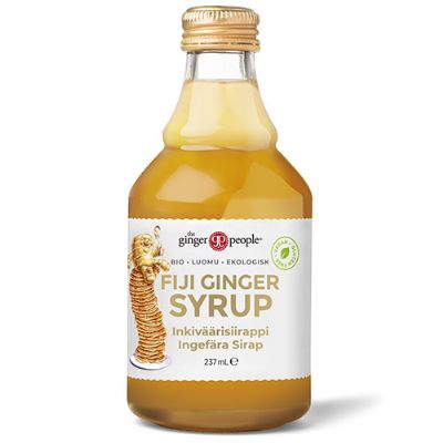 Organic Fiji Ginger Syrup økologisk 237 ml