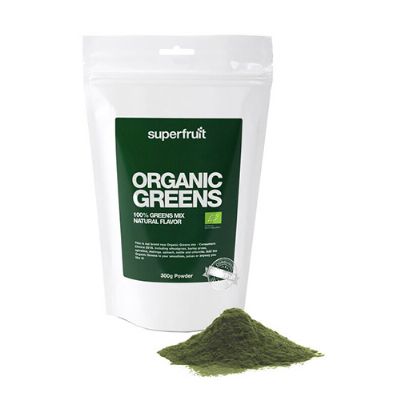 Organic greens pulver økologisk 300 g