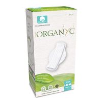 Organyc dagbind med vinger 10 stk 1 pk