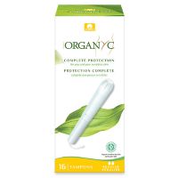 Organyc tampon regular med hylster 16 stk 1 pk