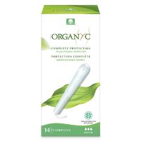 Organyc tampon super med indføringshylster 14 stk 1 pk