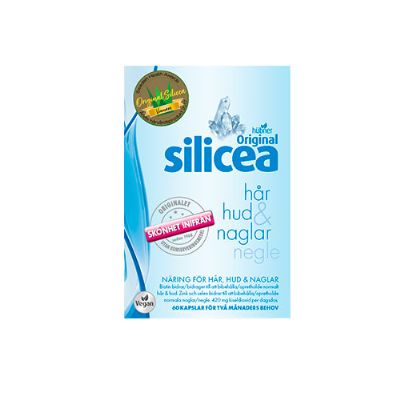 Original silicea hår, hud & 60 kap