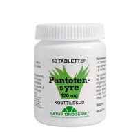 Pantotensyre 120 mg 50 tab