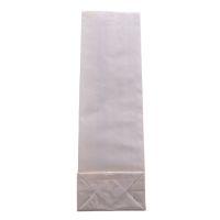 Papirpose hvid 265x80x45 mm 1 stk