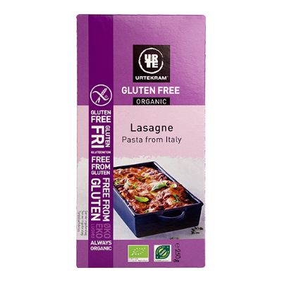 Pasta lasagne glutenfri økologisk 250 g