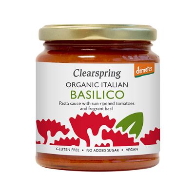 Pasta sauce Basilikum økologisk Demeter 300 g