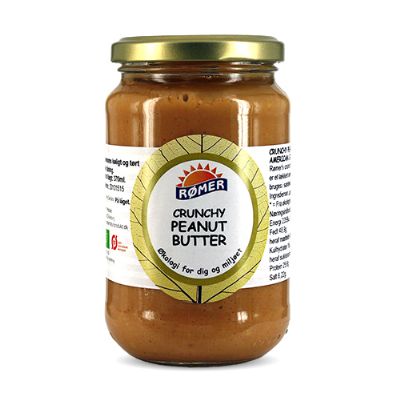 Peanut Butter Crunchy økologisk 370 ml