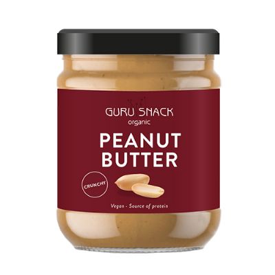 Peanutbutter Crunchy økologisk 250 g