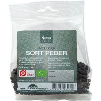 Peber sort hel økologisk 75 g