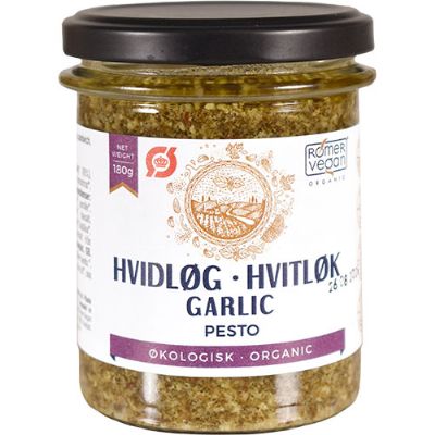 Pesto Hvidløg økologisk 180 g