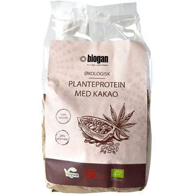 Planteprotein m. kakao vegansk økologisk 450 g