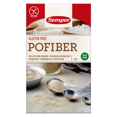 Pofiber glutenfri Semper 125 g