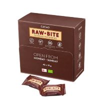 RAWBITE Officebox Cacao 45x15g økologisk 675 g