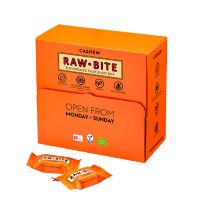 RAWBITE Officebox Cashew 45x15g økologisk 675 g