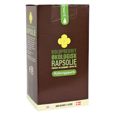 Rapsolie økologisk Nyborggaard 1 l