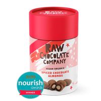 Raw Chokolade mandler m. appelsin & krydderier økologisk Limited Edition 180 g
