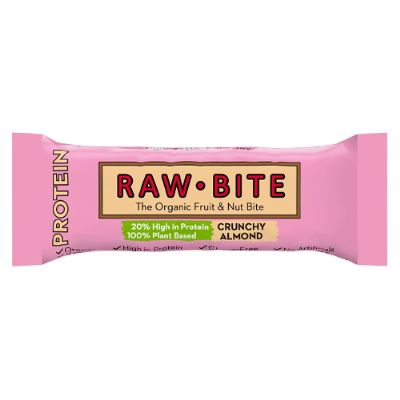 Rawbite Protein Crunchy Almond økologisk 45 g