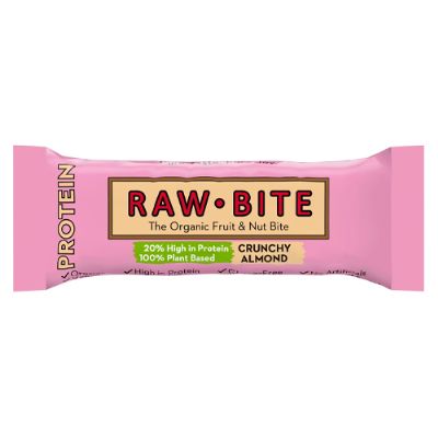 Rawbite Protein Crunchy Almond økologisk 45 g