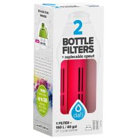 Refiller filterflaske Rød 1 pk