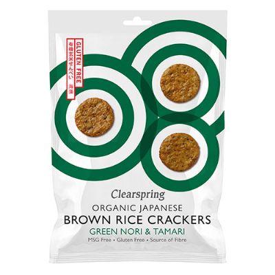 Rice Cracker Nori tang & Tamari økologisk 40 g