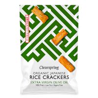 Rice Cracker økologisk m. oliven olie 50 g