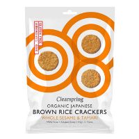 Rice Cracker sesame økologisk 40 g
