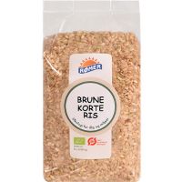 Brune korte ris økologisk 500 g