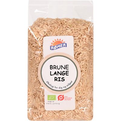 Ris lange brune økologisk 500 g