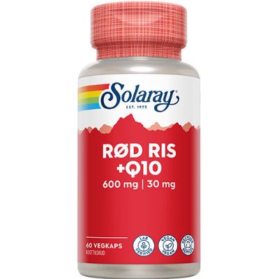 Rød ris & Q10 60 kap