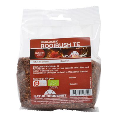 Rooibush te økologisk 100 g