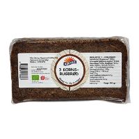 Rugbrød farmer 3-korn i skiver økologisk 500 g