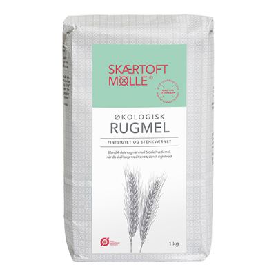 Rugmel fint sigtet økologisk 1 kg