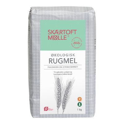 Rugmel fuldkorn økologisk 1 kg