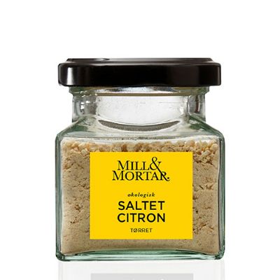 Saltet Citron økologisk 40 g